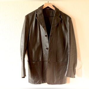 90’s Banana Republic leather jacket